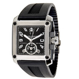 Baume & Mercier Men's MOA08749 Hampton Black Rubber Watch