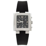 Christian Dior Black Stainless Steel Rubber Riva D81-100 Women's Wristwatch 31 mm