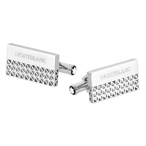 Montblanc Graphic Steel Cufflinks 109783