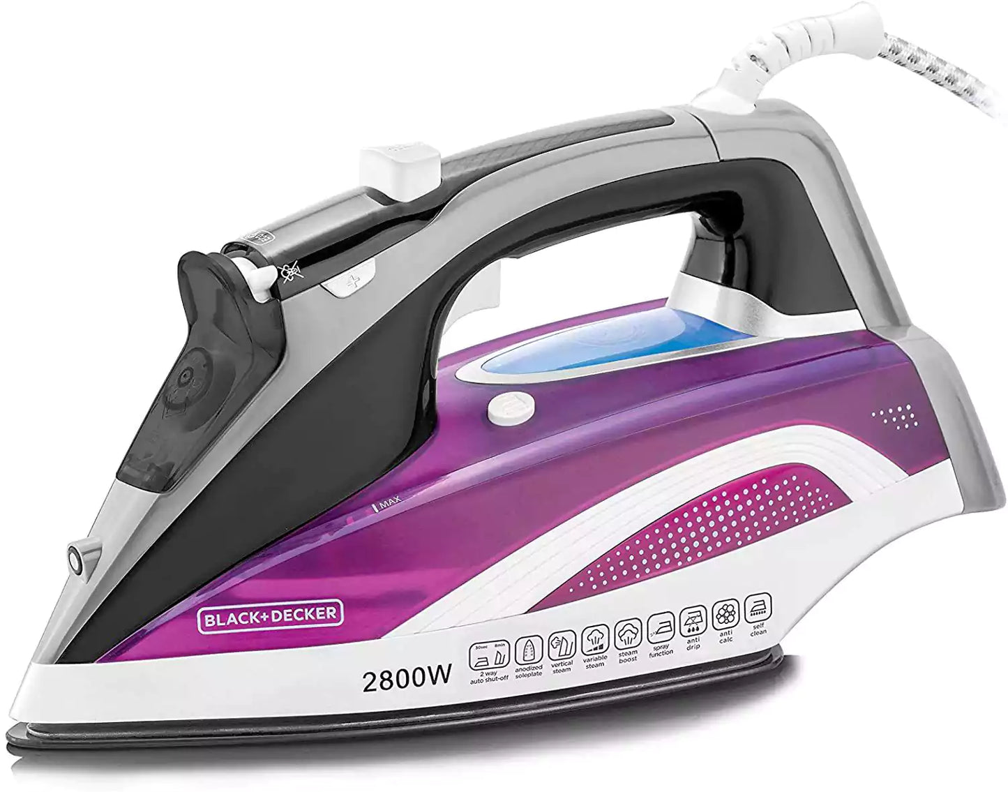 Black&decker steam iron X2250-B5