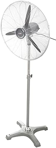 Modern Home 26 Inch Stand Fan - Silver - KRW-650