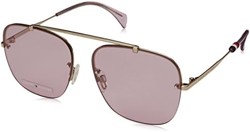 Tommy Hilfiger Aviator Sunglasses Women, Purple