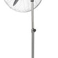 Modern Home 26 Inch Stand Fan - Silver - KRW-650