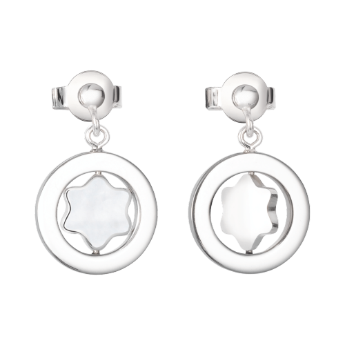 MONTBLANC ORECCHINI ARGENTO 925 STAR COLLECTION earrings 36647