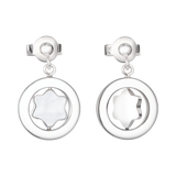MONTBLANC ORECCHINI ARGENTO 925 STAR COLLECTION earrings 36647