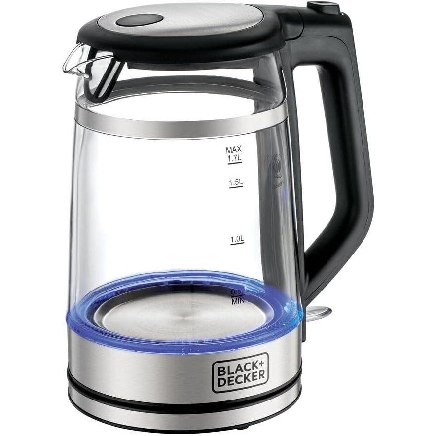Black & Decker Glass Kettle Double Wall 1.7L 2200W - GK220-B5