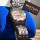 WESTERN W6427LRP010M – Gunmetal Women's Watch with Metallic Strap