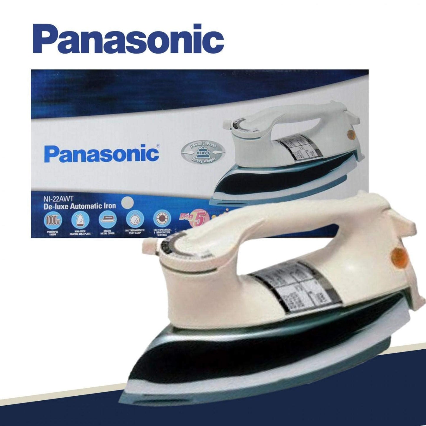 Panasonic Deluxe automatic iron NI-22AWT
