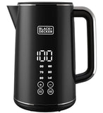 BLACK&DECKER KETTLE 1.7L, Touch Screen Digital Display - JCD-200-B5