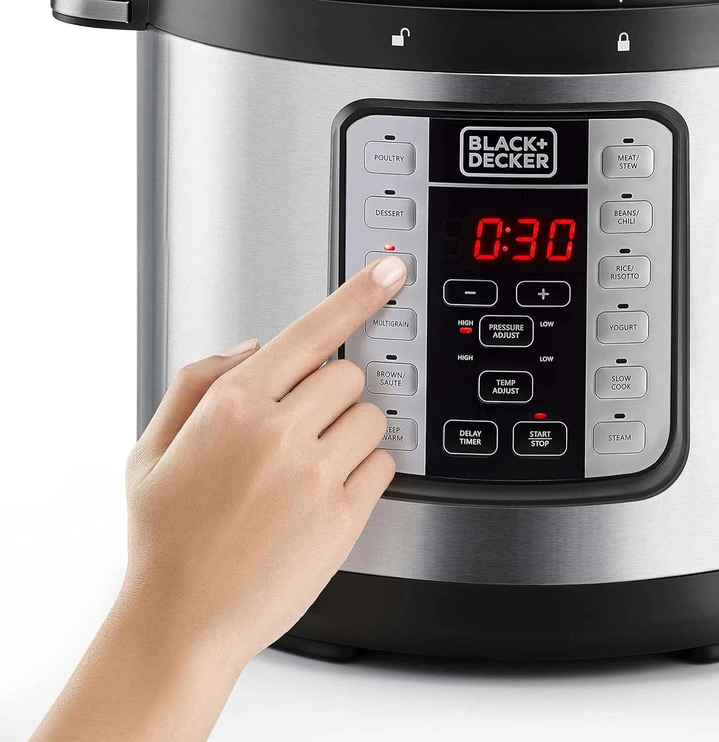 STEAM POT BLACK&DECKER- PCP-1010-B5
