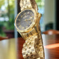 WESTERN W6427LGP010C – Gold Women's Watch with Mesh Strap