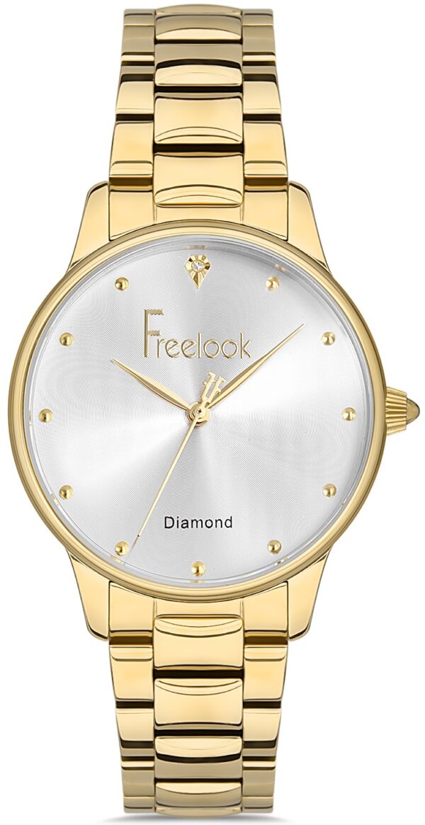 Freelook Gold Color Women's Watch, FL.1.10317-5