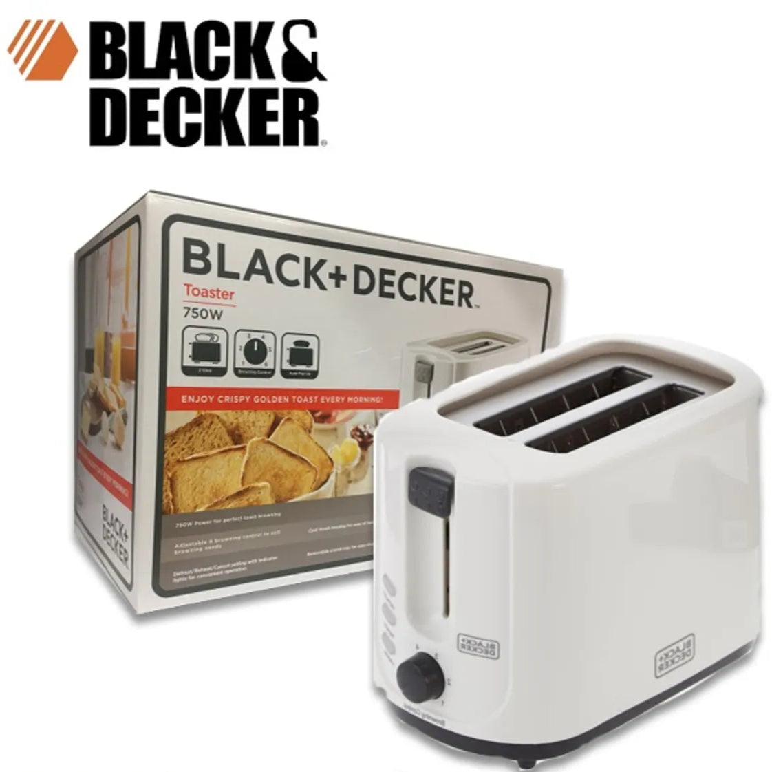 TOASTER BLACK+DECKER - ET125-B5