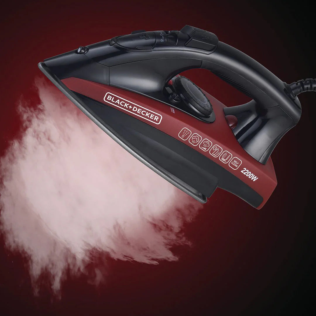 Black&decker steam iron 2200w X2200-B5