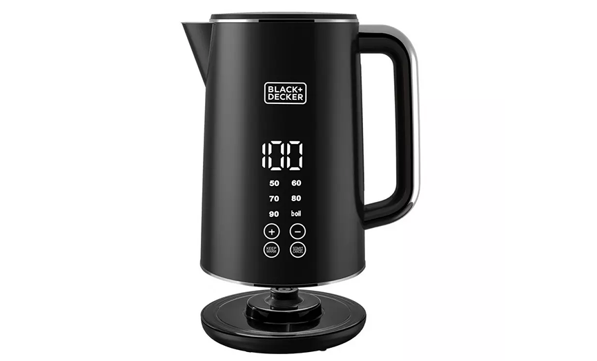 BLACK&DECKER KETTLE 1.7L, Touch Screen Digital Display - JCD-200-B5