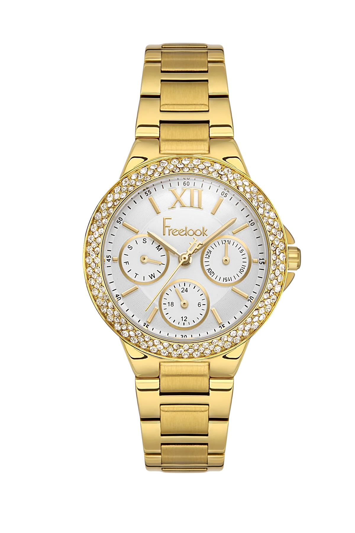FREELOOK CHARMANT WOMENS STAINLESS STEEL STRAP WATCH – FL.1.10401-2