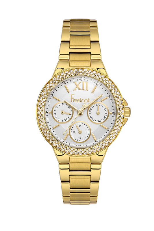 FREELOOK CHARMANT WOMENS STAINLESS STEEL STRAP WATCH – FL.1.10401-2