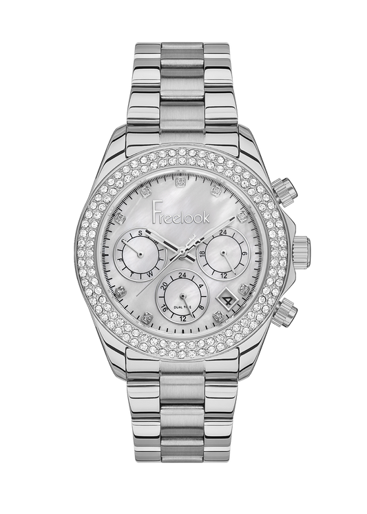 FREELOOK CHARMANT WOMENS STAINLESS STEEL STRAP WATCH - FL.1.10408-1