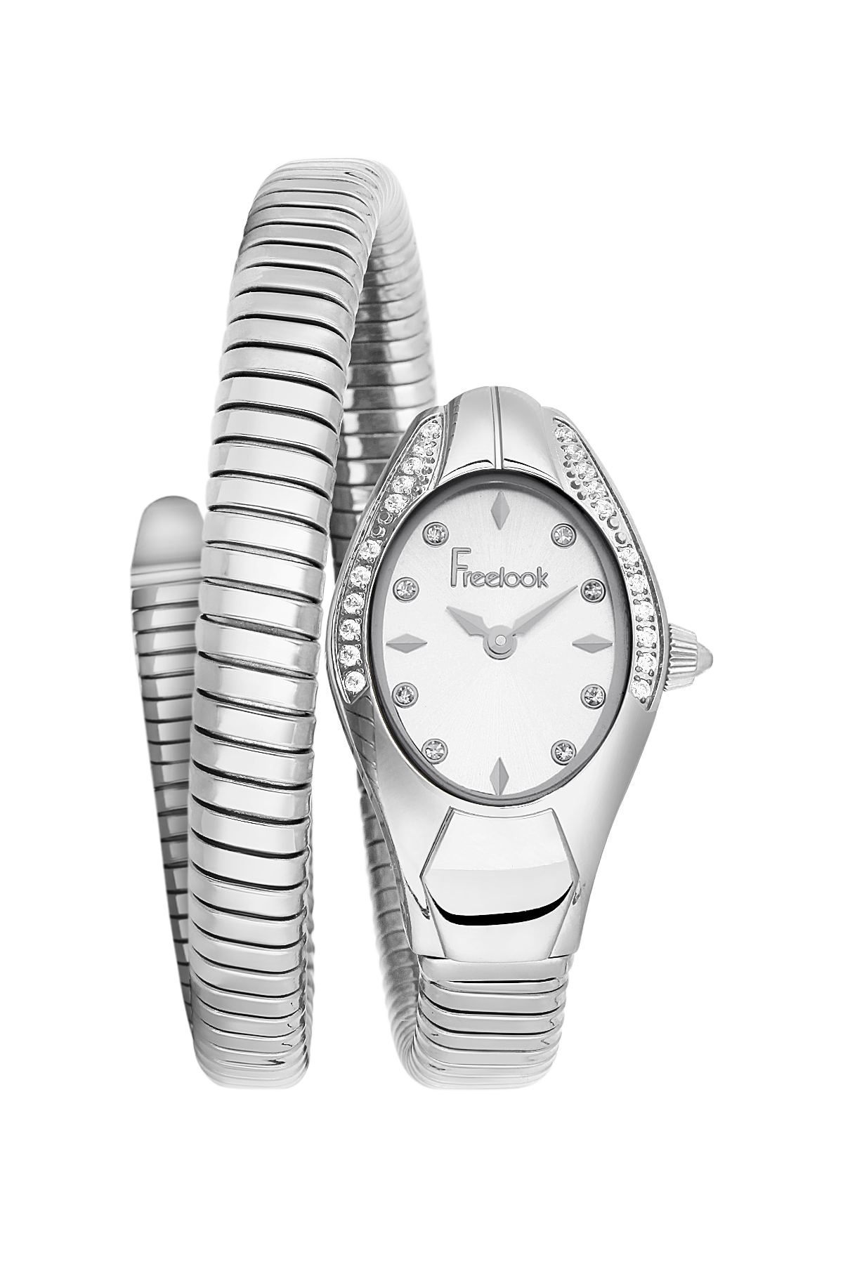 FREELOOK CHARMANT WOMENS STAINLESS STEEL STRAP WATCH - FL.1.10409-1