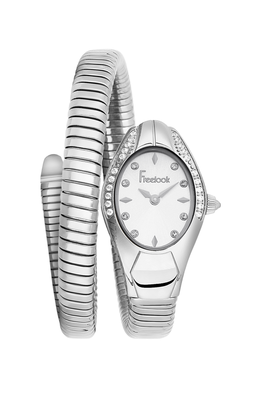 FREELOOK CHARMANT WOMENS STAINLESS STEEL STRAP WATCH - FL.1.10409-1