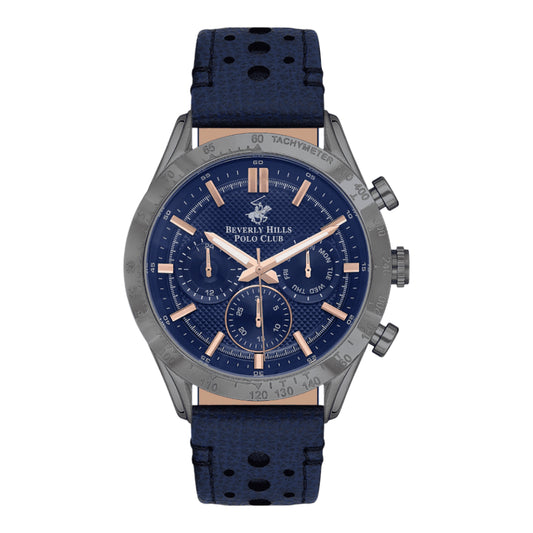 BEVERLY HILLS POLO CLUB Men’s Multi Function Dark Blue Dial Watch – BP3317X.099