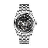 WESTERN W1829GST010C – Men’s Elegant Silver Watch with White Dial