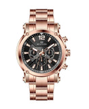 WESTERN W8837GPP070C – Chronograph Men’s Watch in Rose Gold with Black Dial