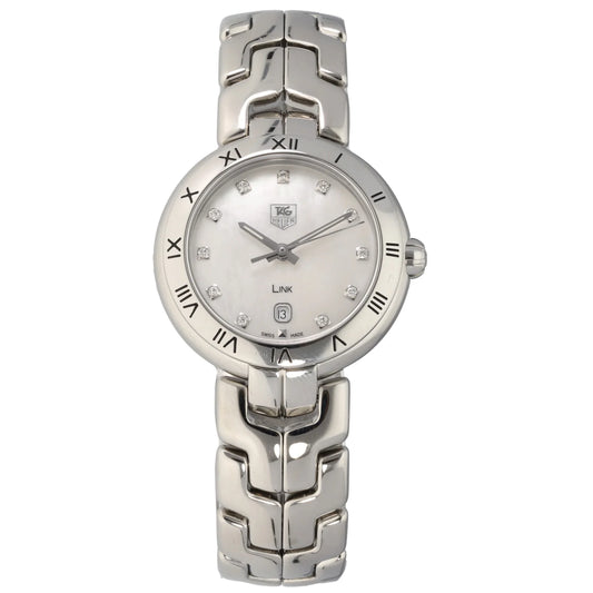 TAG HEUER Link WAT1411 White Ladies Watch