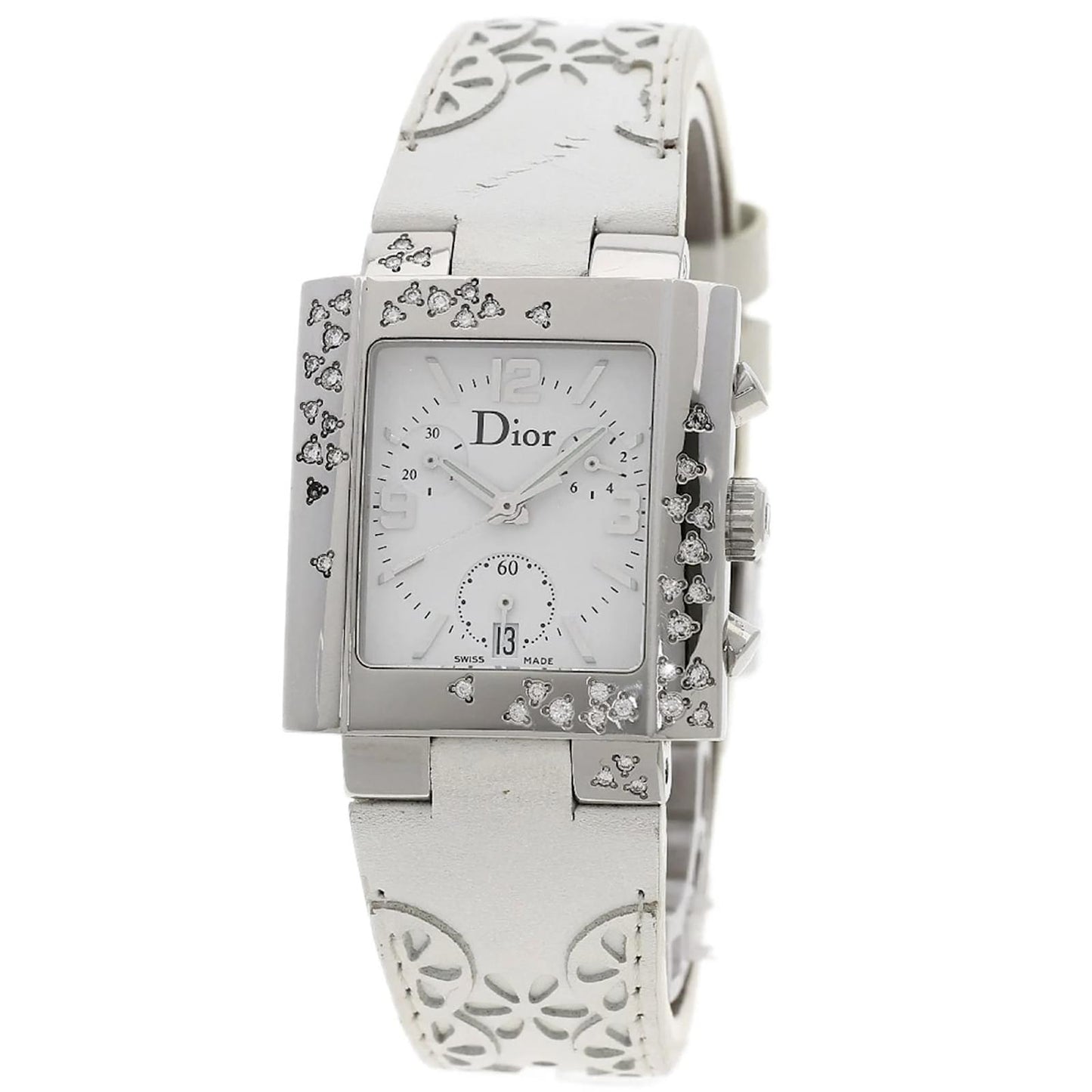 Christian Dior D81-101 Riva Watch with Diamond Bezel