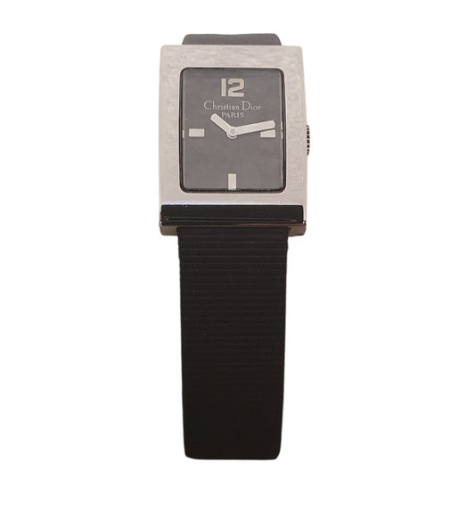 Christian Dior Black Stainless Steel Malice A2B2A Women's Wristwatch 19 mm