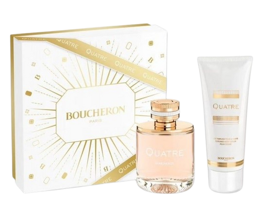 BOUCHERON QUATRE (SET) PERFUME + BODY LOTION