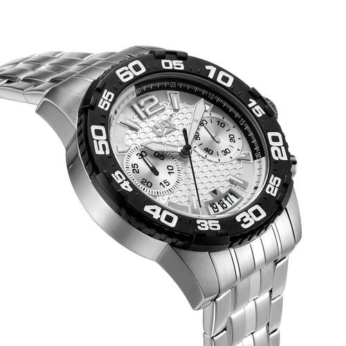 caterpillar Analog Quartz Watch With Stainless PW.143.11.222