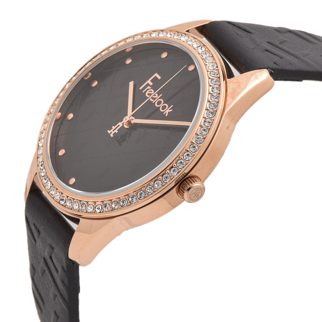 FREELOOK FL.1.10122.5 women's leather strap watch