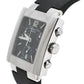 Christian Dior Black Stainless Steel Rubber Riva D81-100 Women's Wristwatch 31 mm