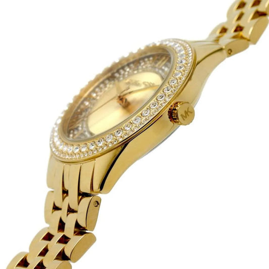 Michael Kors MK4709 – Petite Gold-Tone Ladies Watch