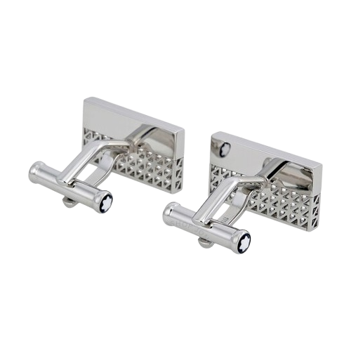 Montblanc Graphic Steel Cufflinks 109783