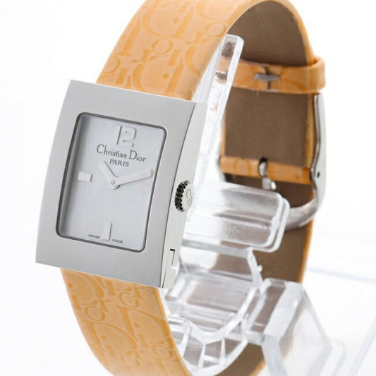 Christian Dior Malice Quartz White Shell Dial A-158015