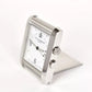 Baume & Mercier Stainless Steel Desk Clock / Alarm Clock - 65610