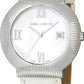 HELVECO H23641YR – Swiss Silver Dial Watch with White Leather Strap