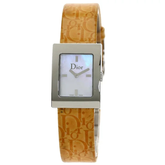 Christian Dior Malice Quartz White Shell Dial A-158015