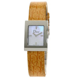 Christian Dior Malice Quartz White Shell Dial A-158015